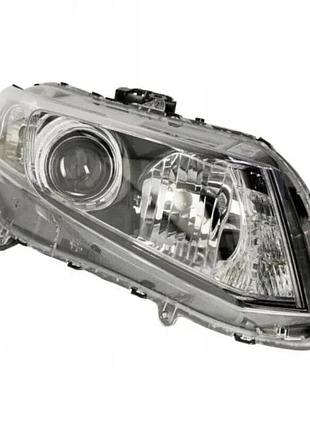 Фара передняя honda civic 9 2011-2013 sd, правая, электрическая регулировка, с корректором, без ламп (h11/hb3/wy21w/w21), depo,