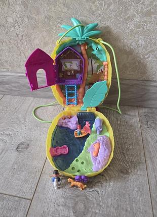 Игровой набор polly pocket tropicool pineapple