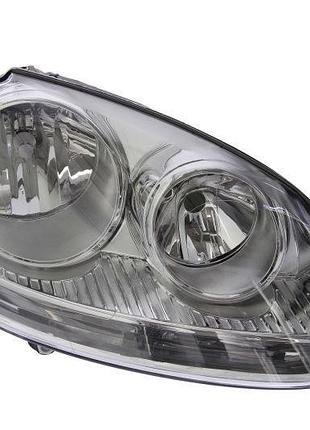 Фара передняя volkswagen golf 5 2003-2008/jetta 2005-2010, правая h7/h7, электрическая регулировка, depo, 441-1171r-ldem1