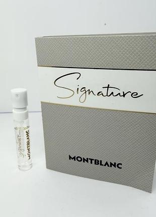 Montblanc signature парфумована вода