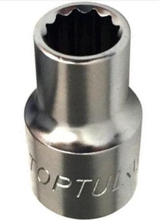 Головка торцевая 1/2" 13мм 12-гранная toptul baeb1613