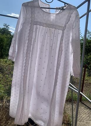 Сукня батистова прошва підкладка 100% бавовна esprit