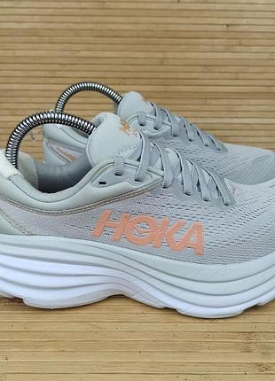 Кроссовки hoka bondi 8 размер 38 (24 см.)