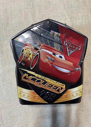 Металлический кейс-органайзер disney pixar cars 3 lightning mcqueen для машинок.