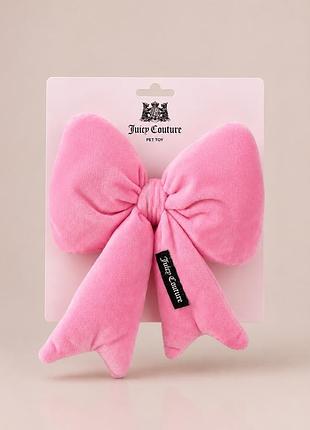 Іграшка для собак juicy couture pet toy, рожевий бант, оригінал