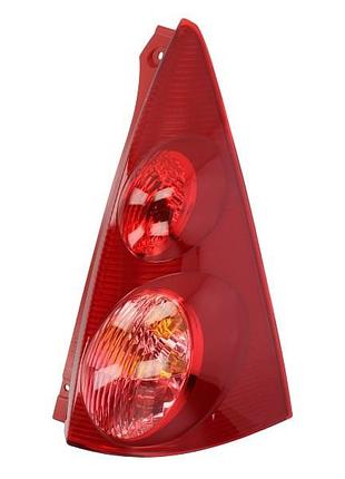 Фонарь задний peugeot 107/citroen c1 2005-2012, правый, красный, depo, 550-1942r-ld-ue