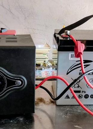 Комплект ибп maxxter 1000va (600w) + гелевый аккумулятор ritar gel 100ah 12v