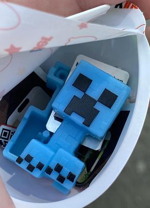 Заряджений кріпер kinder joy minecraft / кіндер джой майнкрафт (creeper)