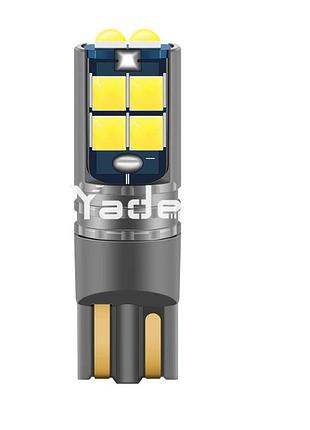 Світлодіод 12-24v т10 canbus білий smd 10-3030 600lm