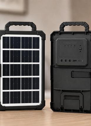 Портативная солнечная зарядная станция cclamp cl-083-38, 2400 ма·ч, 2 led-фонаря