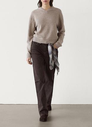Massimo dutti свитер шерстяной