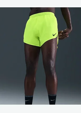 Оригінал! шорти чоловічі nike dfadv aroswft 4inbf lime fn3352-702