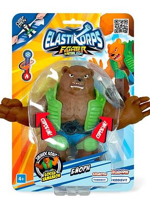 Стретч-игрушка боец-хамелеон бйорн elastikorps elakam-hero1-bl серии "fighter kamaleon"