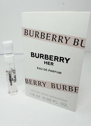 Burberry / burberry her burberry her парфумована вода (пробник)