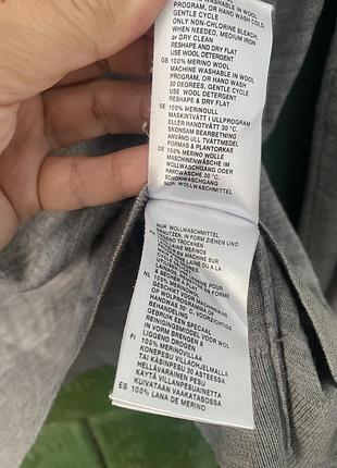Свитер 100% шерсть мериноса 50 хл мужской h&m качественный 6
