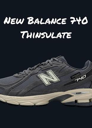 Balance 740 thinsulate grey beige