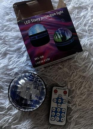 Диско-куля / led проєктор зоряного неба з пультом