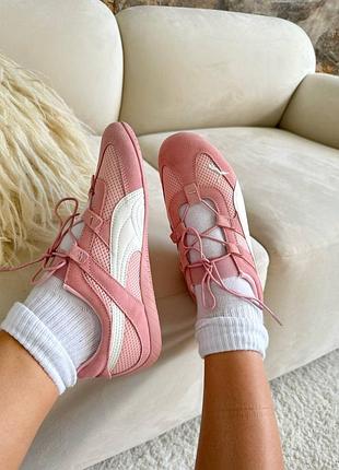 Кроссовки легкие удобные puma speedcat go pink