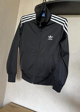Зіпкофта adidas original, чорна жіноча олімпійка  adidas