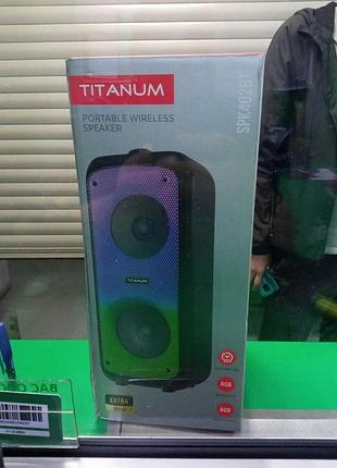 Портативная акустика колонка б/у titanum spk402bt
