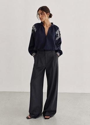 Zara брюки широкі s прямі