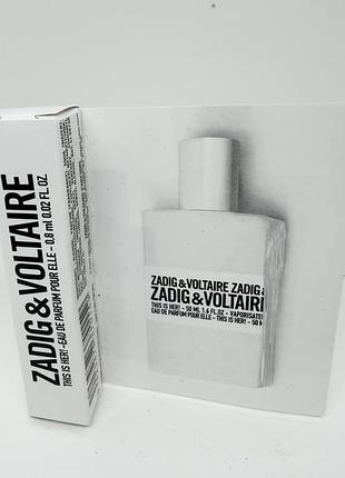 Zadig & voltaire this is her парфумована вода