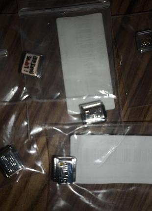 Уценка! вставки для браслета. цена за всё!