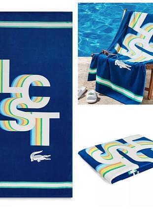 Рушник пляжний lacoste
