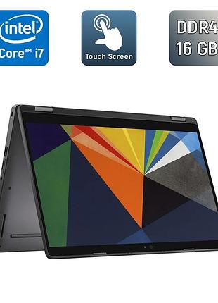 Ноутбук-трансформер б-клас dell latitude 5300 2 in 1 / 13.3" (1920x1080) ips touch / intel core i7-8665u (4 (8) ядра по 1.9 - 4.8