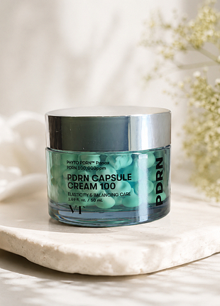 💚 vt cosmetics pdrn capsule cream 100, 50 мл