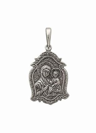Серебряная ладанка 925 проба черновая