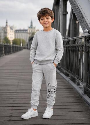 Світшот спортивні штани джогери для хлопчика 7/8 років 122/128р h&m c&a