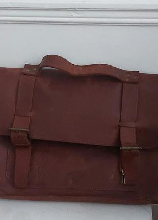 Продам шкіряний діловий портфель