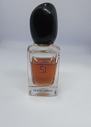 Парфумована вода жіноча giorgio armani si eau de parfum 7 ml 7 мл оригінал мініатюра парфуми жіночі армані сі франція