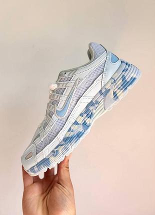 Жіночі кросівки nike p-6000 custom blue white