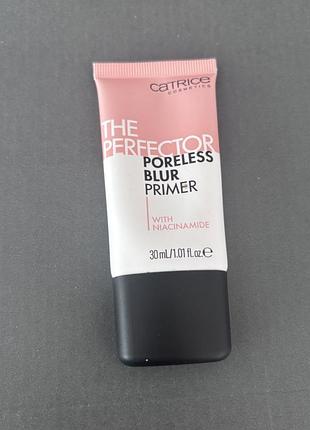 Праймер під макіяж catrice the perfector poreless blur primer для звуження пор, 30 мл