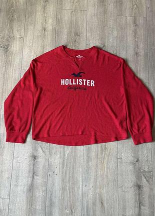 Красный мирор hollister california оригинал размер s