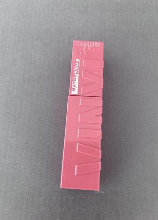 Стійка рідка помада для губ maybelline new york superstay vinyl ink liquid lipstick, 15 peachy, 4.2 мл