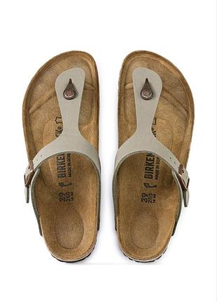 Birkenstock оливково- серые, новые
