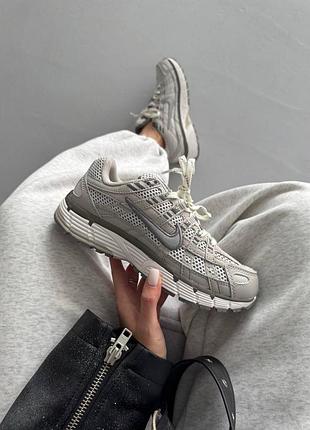 Nike p-6000 
grey / white premium