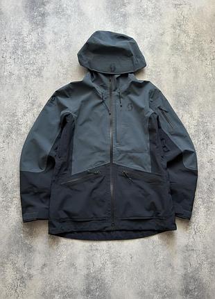 Жіноча трекінгова вітровка куртка scott gore-tex outdoor jacket