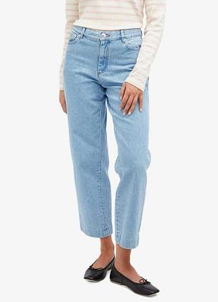 Фірмові джинси a.p.c sailor straight leg in light blue