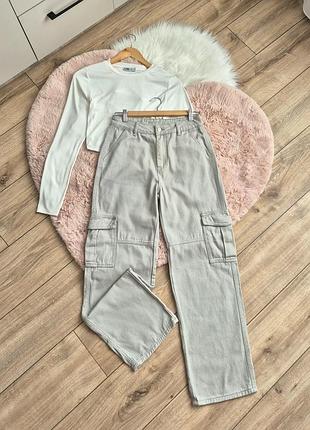 Джинсы брюки женские 100% cotton shein