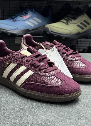 Кросівки кеди шкіра adidas samba ih3979