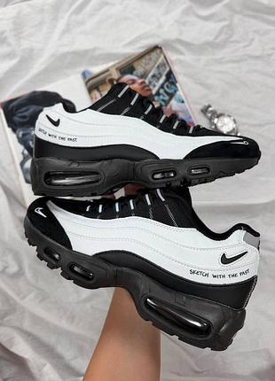 Nike air max 95 black white 2