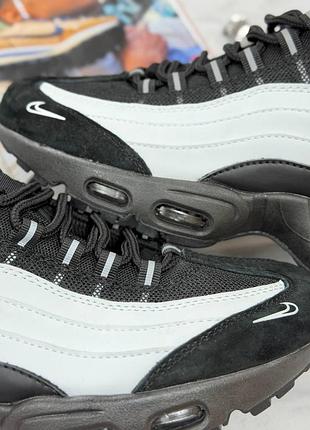 Nike air max 95 black white 10