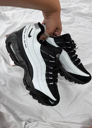 Nike air max 95 black white 6
