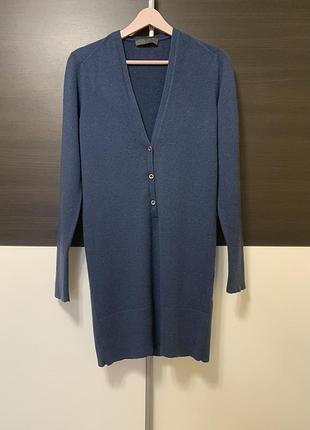 💙 розкішна подовжена сукня- туніка зі 100% кашеміру (made in italy)