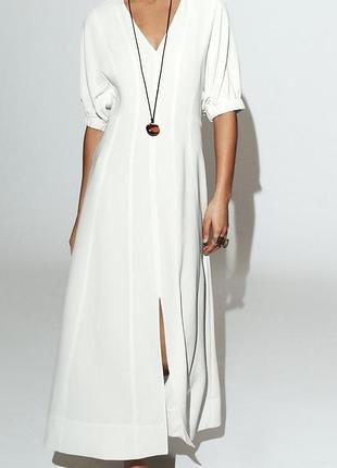 Гарна біла сукня зара zara m