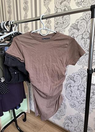 Асиметричний топ - футболка asos